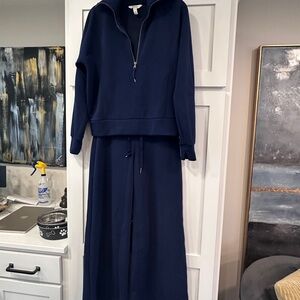 SPANX Air Essentials 1/4 Zip and Wide Leg Pant